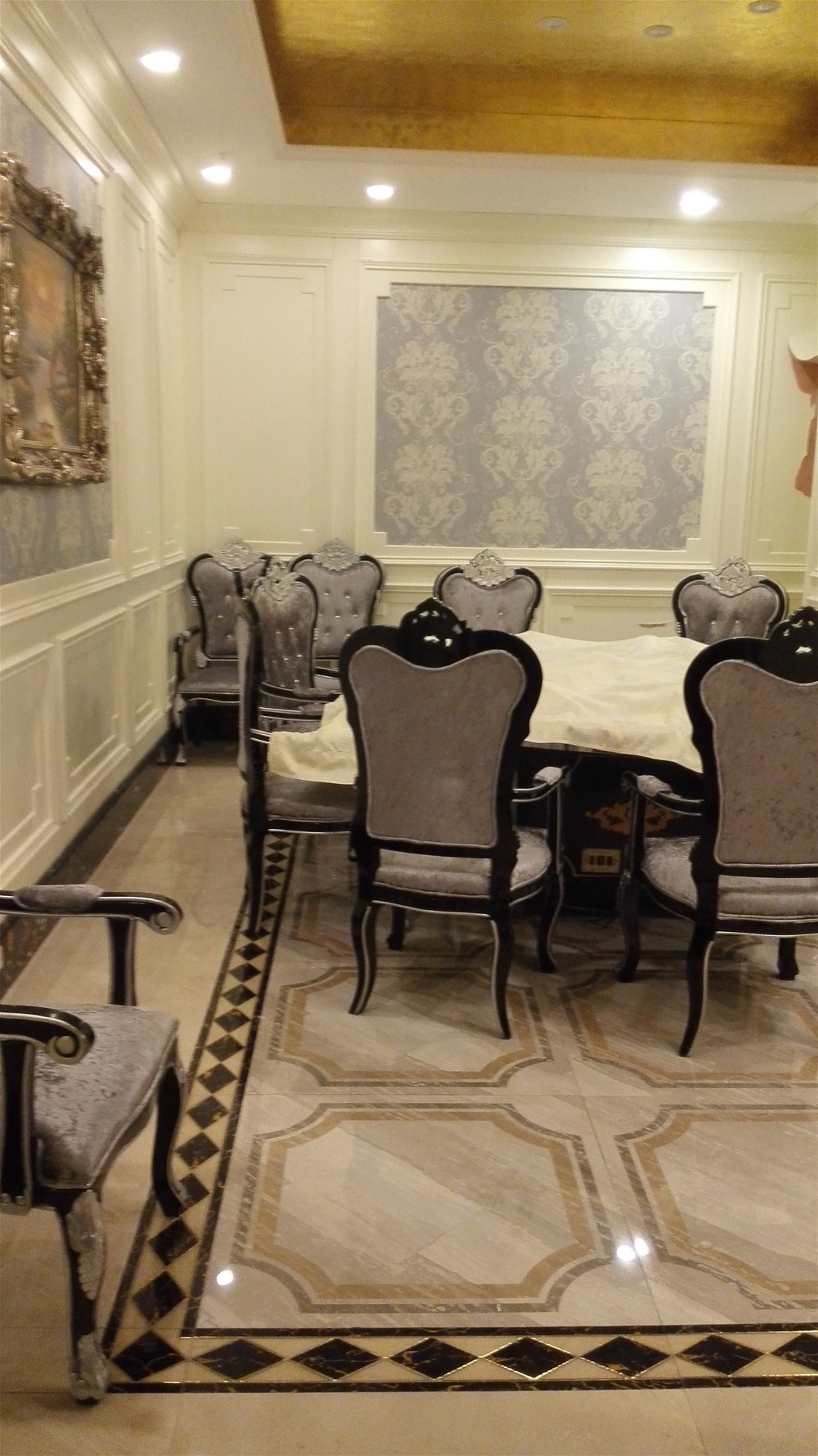 江苏盐城东林海岸大旅馆包间实景