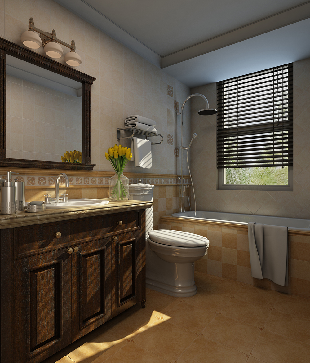 凯发K8国际瓷砖KPM30011+KPM30012铺贴应用效果