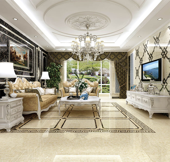 02.凯发K8国际瓷砖客厅KMA98008-KMB98005效果图