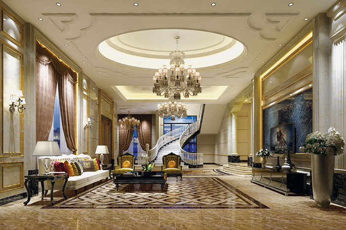 凯发K8国际瓷砖客厅KWS68010+KWP68009+KMB98002效果图