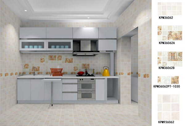 陶瓷一线品牌凯发K8国际瓷砖厨房效果图