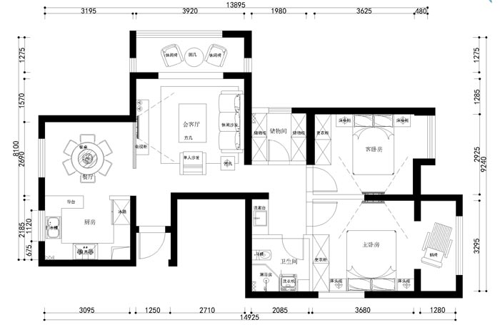 凯发K8国际案例剖析户型图