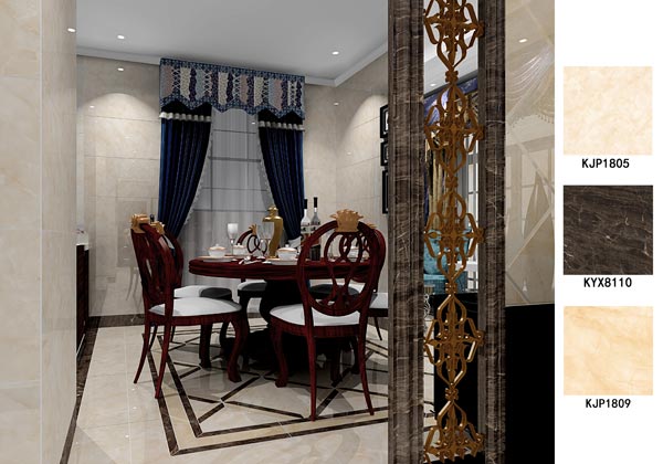 凯发K8国际瓷砖案例鉴赏餐厅效果图
