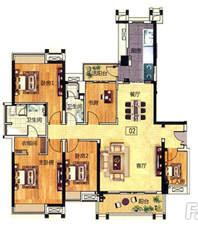 新中式气概将现代元素和古板元素连系在一起，，，以现代人的审美需求来打造富有古板韵味的事物，，，让古板艺术在当今社会获得合适的体现。。。本单位很巧妙的运用了9面通体大理石瓷砖罗马砂岩系列KA9M001浅灰，，，不起眼的灰色，，，内敛而蕴藉，，，与改良后的中式家具完善搭配，，，整个空间经典而雅致的复古风情，，，同时具备着现代的时尚感！