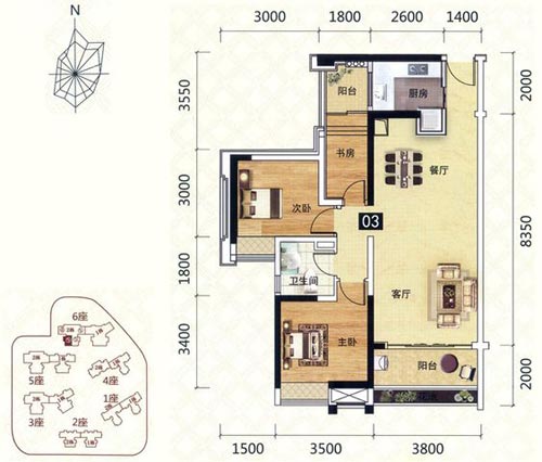 凯发K8国际家装：：：佛山灯湖华府90㎡现代简约装修效果鉴赏