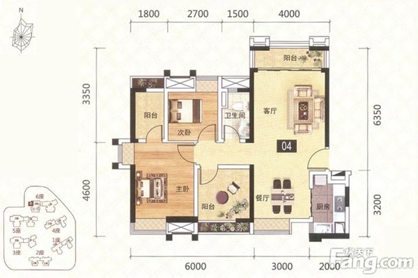凯发K8国际家装：佛山灯湖华府90㎡现代简约装修效果鉴赏
