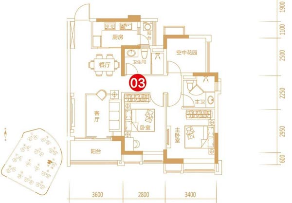 凯发K8国际家装：：：佛山保利紫山国际115㎡欧式气概装修鉴赏