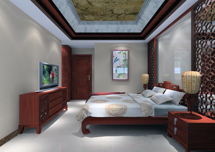 凯发K8国际家装：佛山合景新鸿基·泷景113㎡新中式装修效果鉴赏