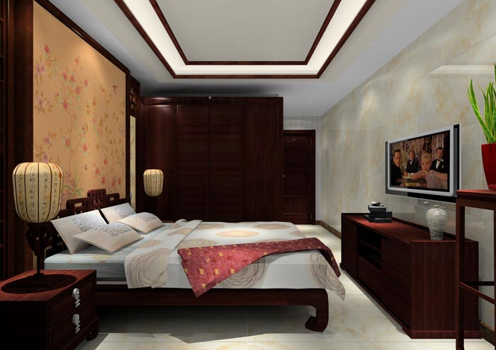 凯发K8国际家装：佛山合景新鸿基·泷景100㎡新中式装修效果鉴赏