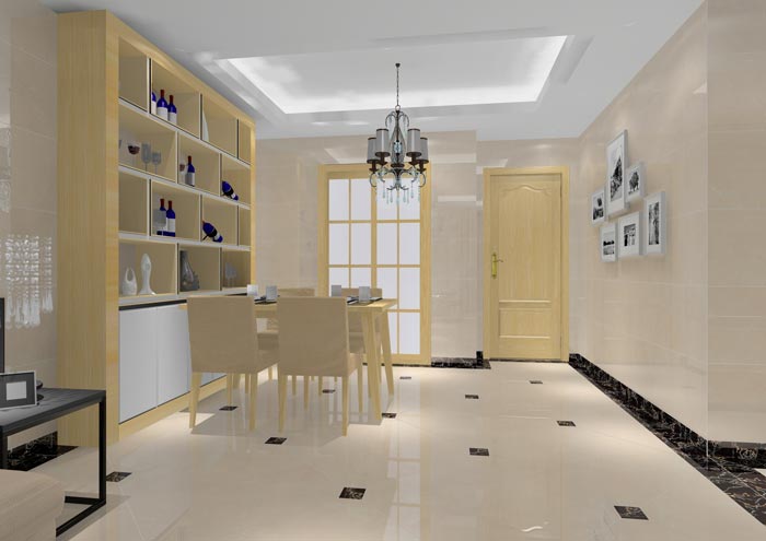 凯发K8国际家装：：：佛山合景新鸿基·泷景96㎡简约现代装修效果鉴赏