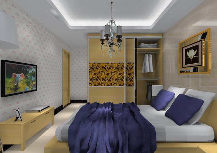 凯发K8国际家装：：：佛山合景新鸿基·泷景96㎡简约现代装修效果鉴赏