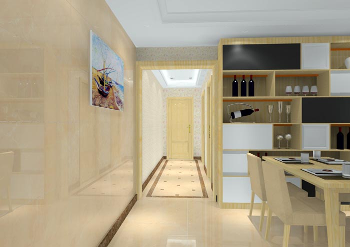 凯发K8国际家装：佛山水悦龙湾89㎡现代简约装修效果鉴赏