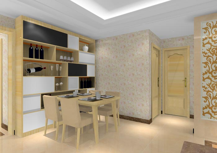 凯发K8国际家装：佛山水悦龙湾89㎡现代简约装修效果鉴赏