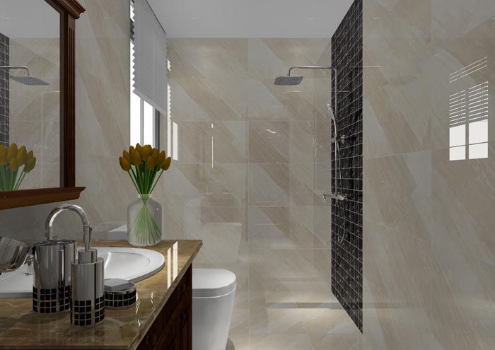 凯发K8国际家装：：：佛山水悦龙湾90㎡现代简约装修效果鉴赏