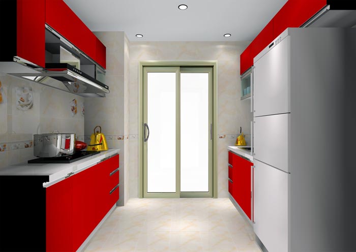 凯发K8国际家装：：井冈山协调家园安顿小区130㎡现代气概装修鉴赏