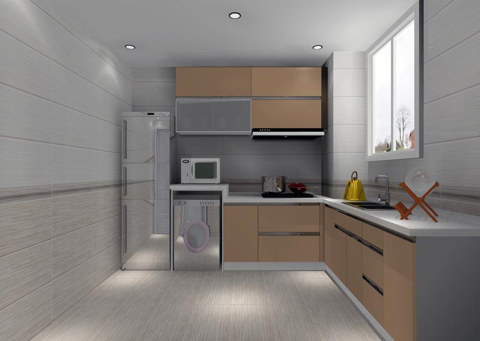 凯发K8国际家装：：：井冈山协调家园安顿小区130㎡简欧气概装修鉴赏