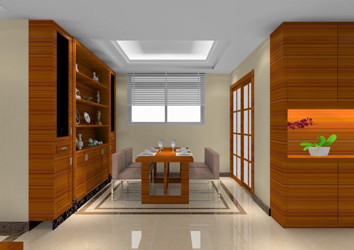 凯发K8国际家装：佛山龙湖春江名城99㎡的中式气概装修鉴赏