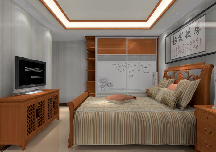 凯发K8国际家装：：：佛山佛山容桂颐澳花园116㎡的中式气概装修鉴赏