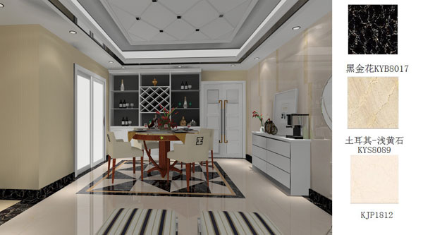 80、90后的年轻人，，喜欢的是轻松，，时尚的温馨小窝，，这是一款迎合年轻人喜欢的设计！整体色调是浅色系，，营造温馨恬静的气氛。。几何拼设的地面铺贴，，让原本单色的地面多了些活力，，给空间增添了些许的灵动。。