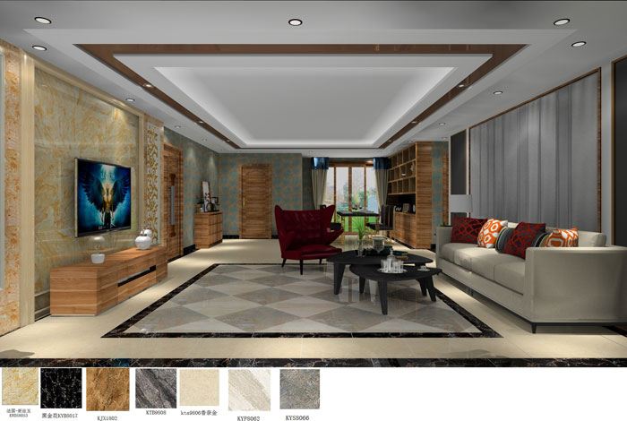 凯发K8国际家装：：：成都中环丰锦205㎡的现代气概装修鉴赏