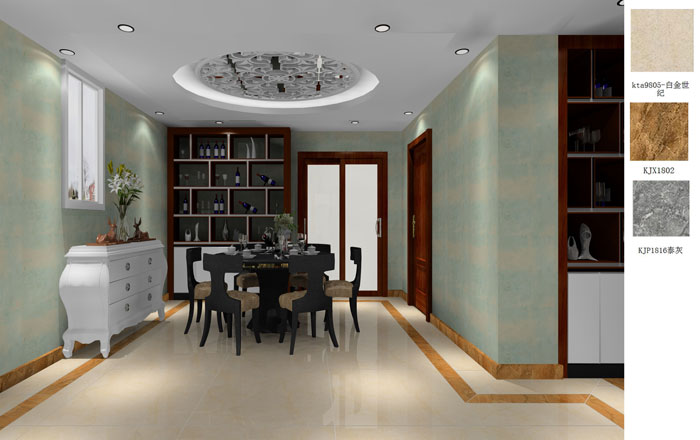 凯发K8国际家装：：成都中环丰锦153㎡的欧式气概装修鉴赏