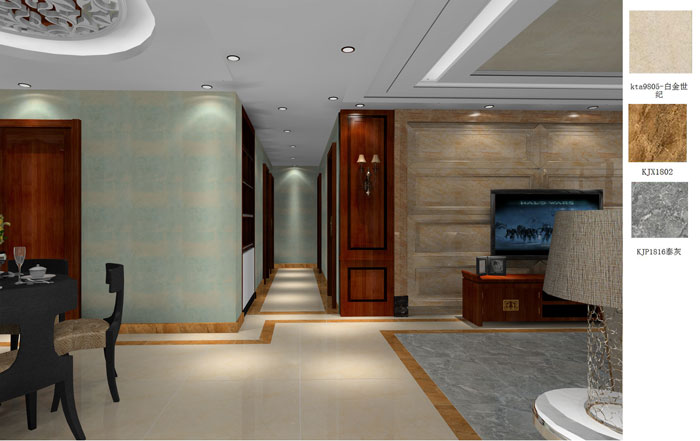 凯发K8国际家装：：成都中环丰锦153㎡的欧式气概装修鉴赏