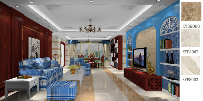 凯发K8国际家装：佛山禅城怡翠晋盛花园171㎡的田园气概装修鉴赏