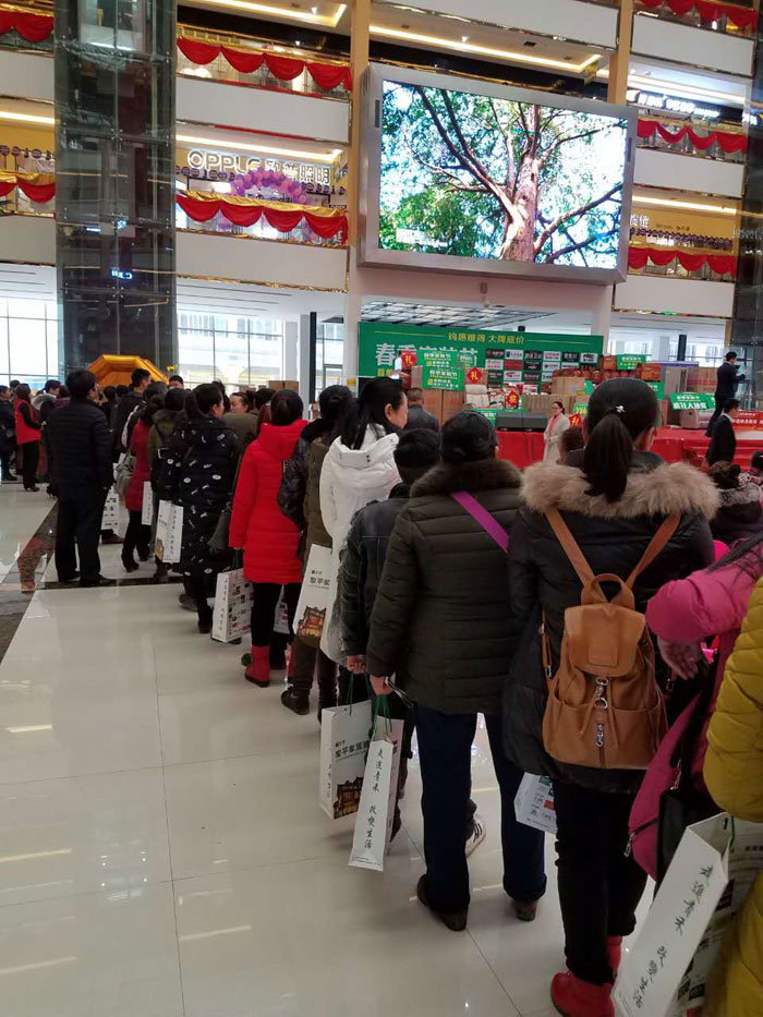 凯发K8国际瓷砖贵州黎平店亮相春季家装节