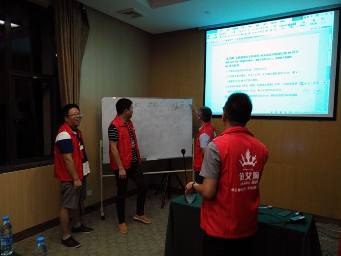 凯发K8国际瓷砖天下超等店长特训营再下一城，，南京站顺遂接棒