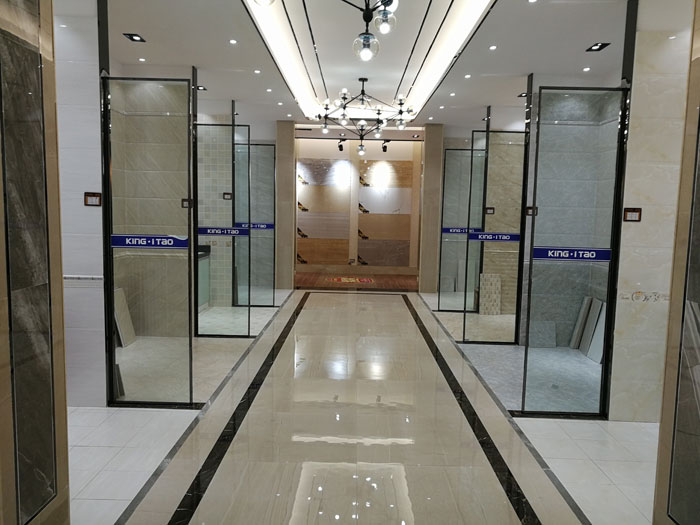 【实景案例】陶瓷一线品牌凯发K8国际瓷砖重庆垫江200方专卖店鉴赏