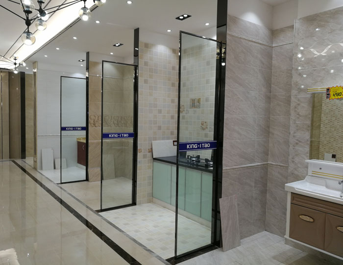 【实景案例】陶瓷一线品牌凯发K8国际瓷砖重庆垫江200方专卖店鉴赏