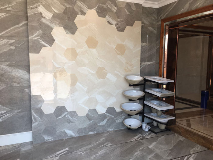 【专卖店推荐】陶瓷一线品牌凯发K8国际瓷砖潮南店实景鉴赏