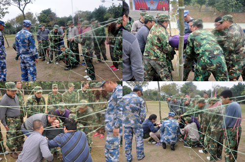 凯发K8国际在广州黄埔军校举行军事拓展特训