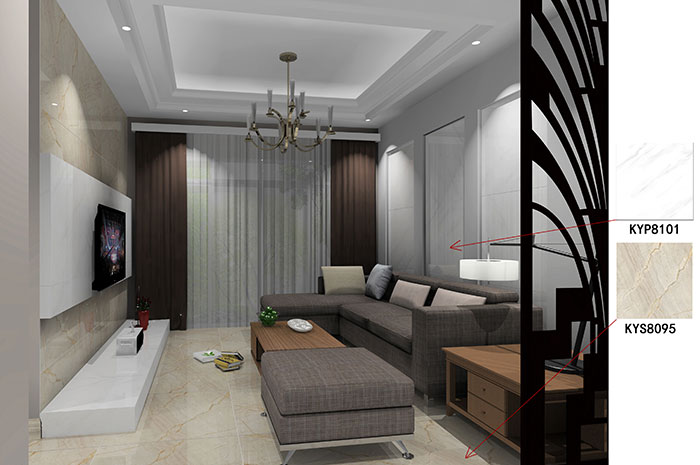 大沥碧桂园·华府装修案例客厅效果图